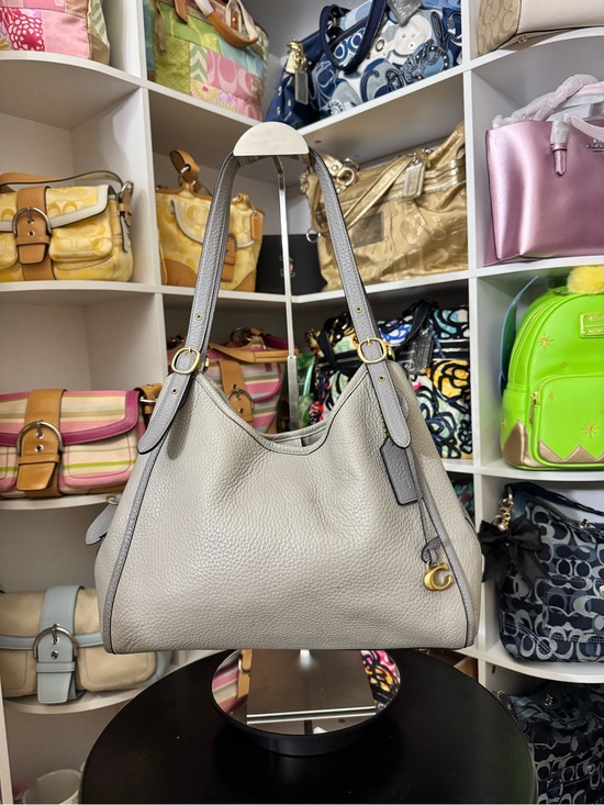 Coach Handbags - Coach Lori Color Block Leather Handbag